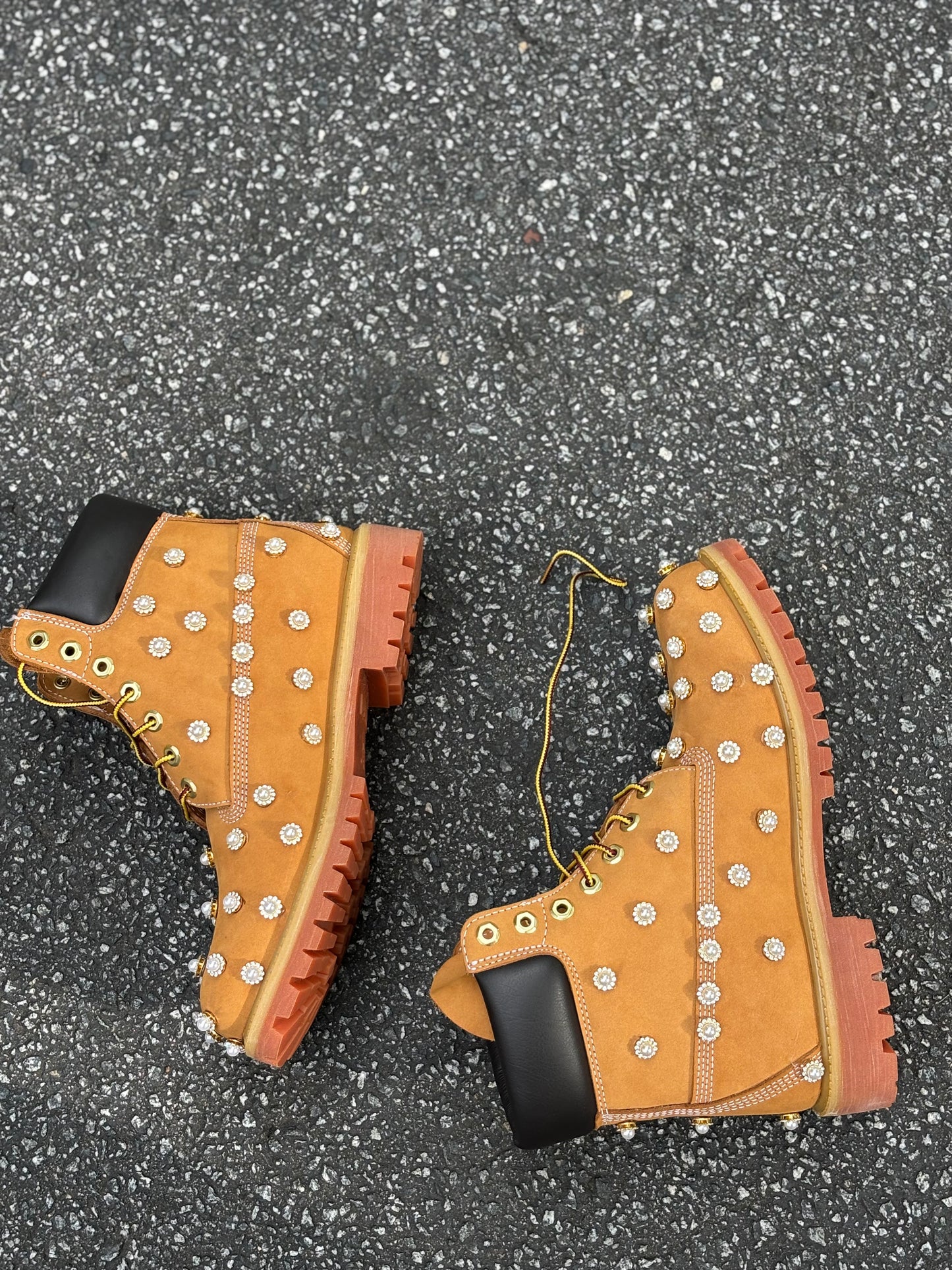 Timberland x Swarovski Custom Boots