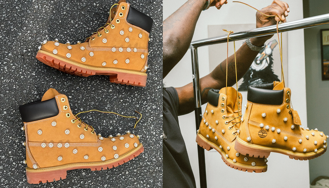 Elevate Your Style with Timberland x Swarovski Custom Boots