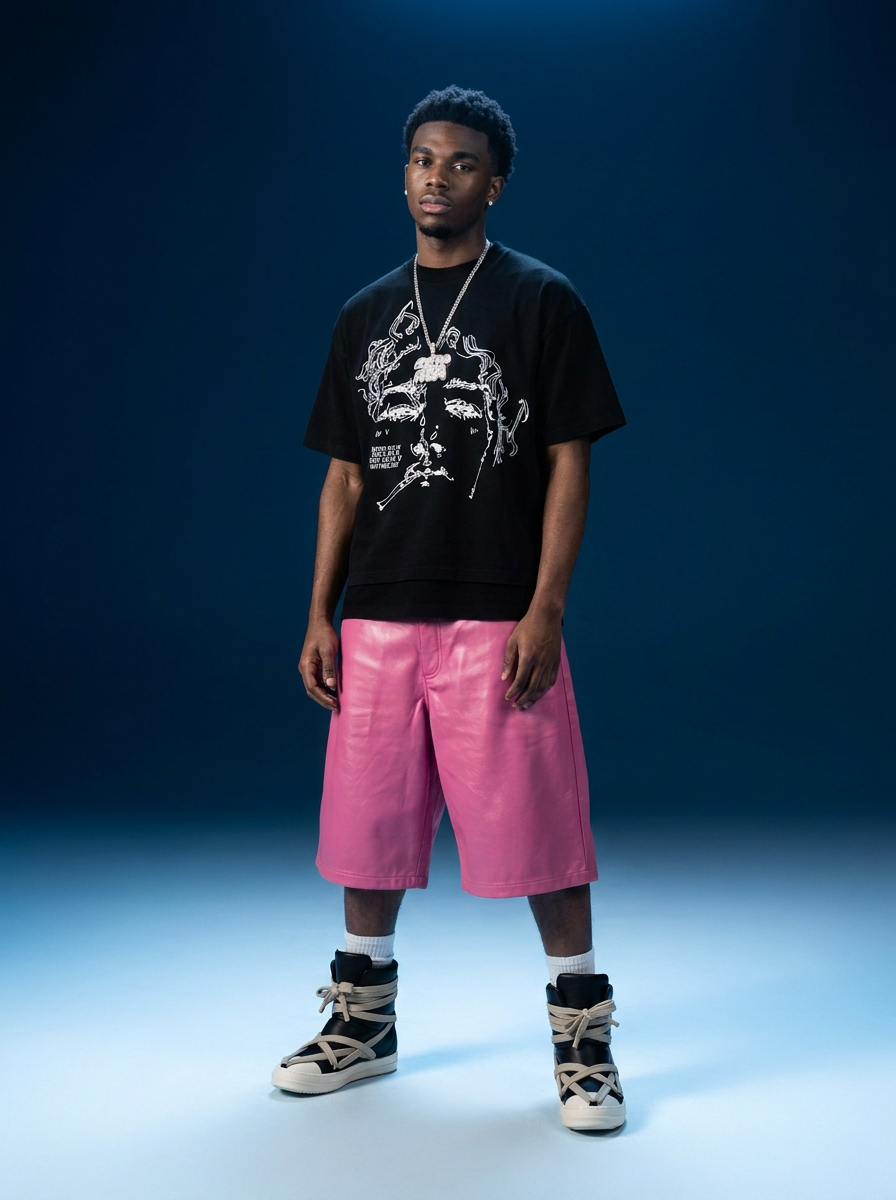 every act of creation" oversized graphic tee