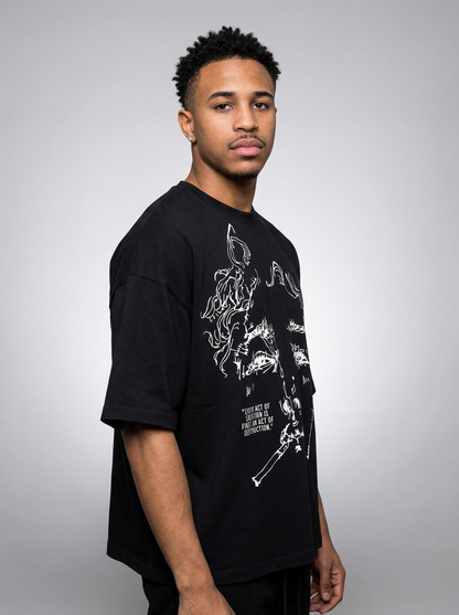 Every Act of Creation" Oversized Graphic Tee
